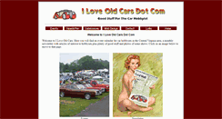 Desktop Screenshot of iloveoldcars.com